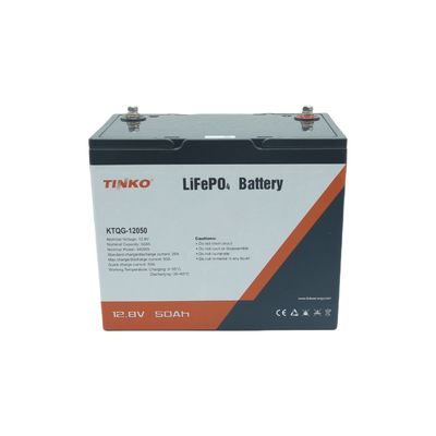 Buon prezzo Batteria Lifepo4 ad alta efficienza 12V/24V 50AH KTQG-12050 per la ricarica del trasporto solare ed elettrico in linea