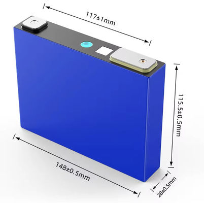 Buon prezzo Alta densità energetica LFP28148115 3.2V 52ah Batteria Lifepo4 per lo stoccaggio di energia rinnovabile in linea