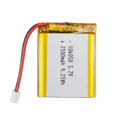 Buon prezzo Ingrosso 104050 Batteria Li-Polymer 3.7V 2500mah Per asciugatrice di scarpe in linea