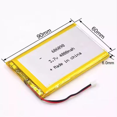 Buon prezzo Ricaricabile 3.7V 606090 Batteria Li-Polymer 4000mAh per elettronica di consumo in linea