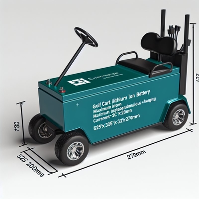 Buon prezzo 51.2V 230Ah Golf Cart LiFePO4 Batteria con 6000+ Cicli in linea